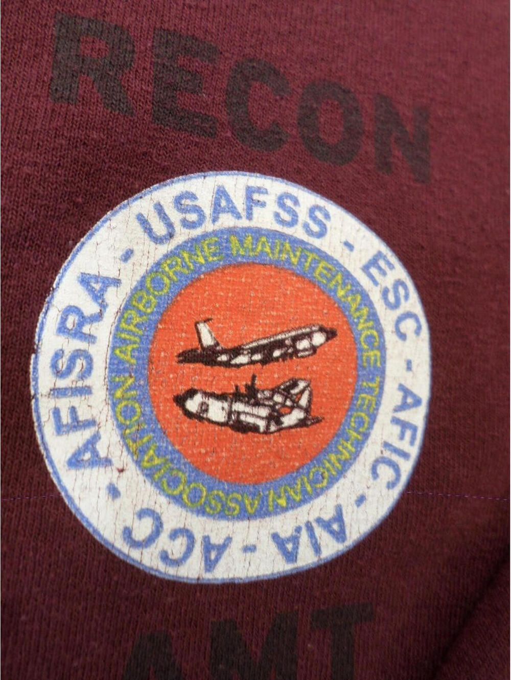 DISCONTINUED RECON AMT USAFSS AIRBORNE MAINT TECHNICIAN AFISRA POLO SHIRT 3XL - Picture 7 of 14